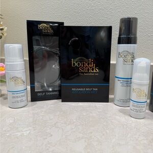 Bondi Sands Tanning Essentials Set with Black and White Packaging